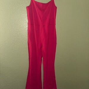 Hot pink at Athleisure Jumpsuit